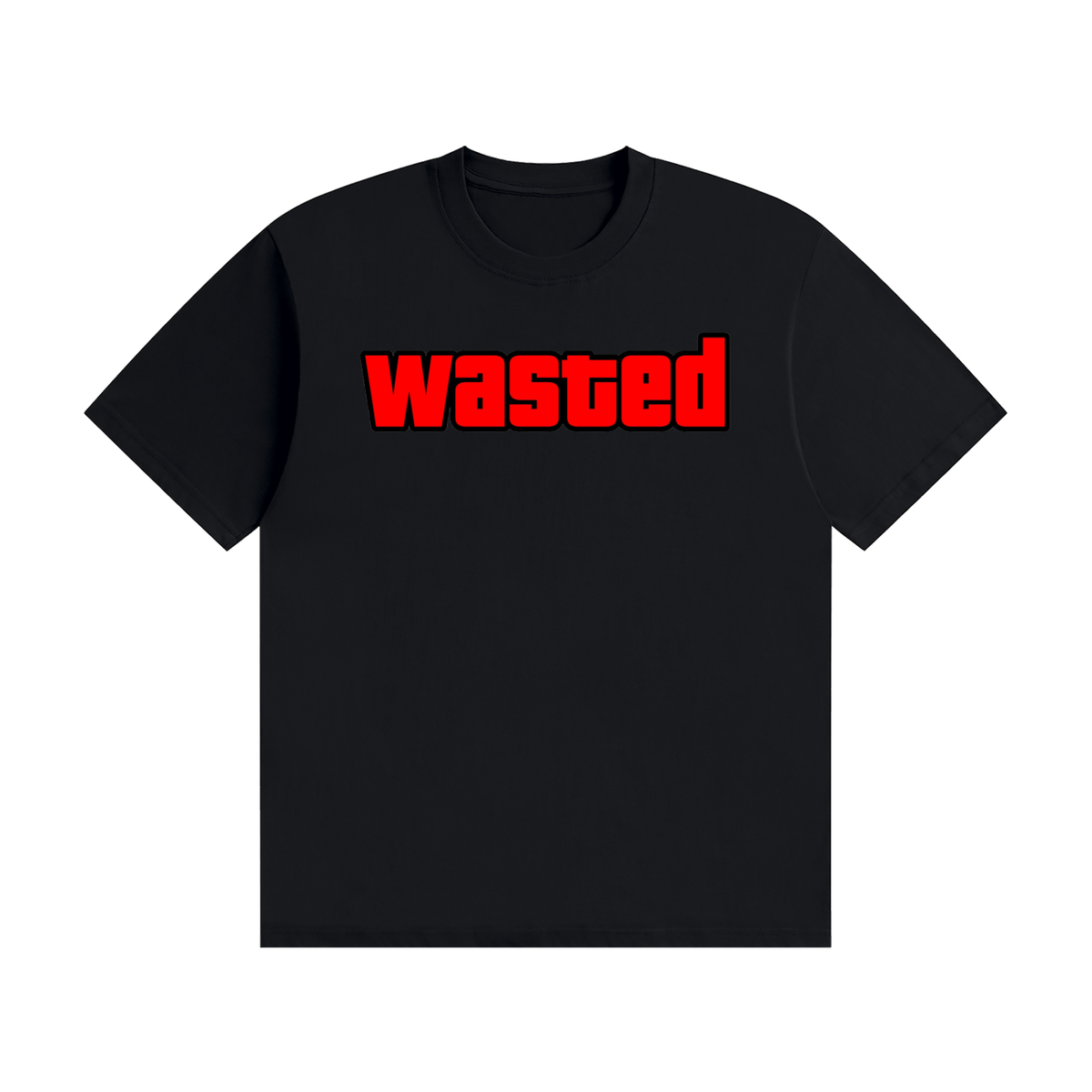 WASTED GTA Cotton T-Shirt